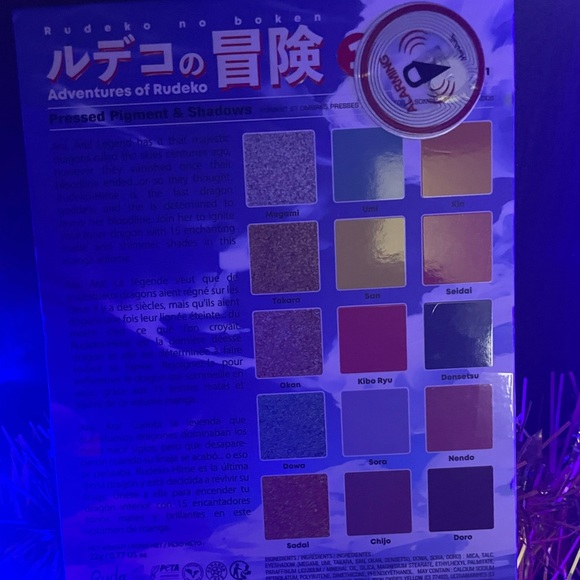 Rude- magna eyeshadow palette 🆕 - Picture 3 of 4